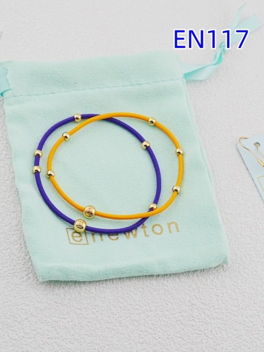 Enewton Hair Tie & Bracelet Dual-Use Set
